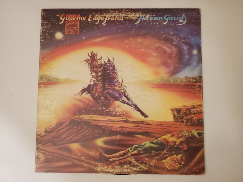 The Graeme Edge Band featuring Adrian Gurvitz Kick Off Your Muddy Boots vinyl record
